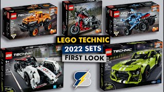 First detailed look at the new LEGO Technic 2022 sets [upl. by Nage]