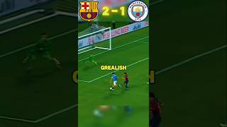 BARCELONA VS MAN CITY  FRIENDLY 2024 footballshorts fcbarcelona [upl. by Wojcik]