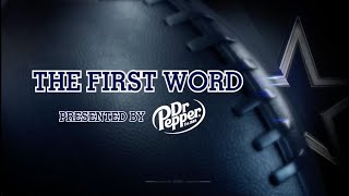 Postgame LIVE The First Word HOUvsDAL  Dallas Cowboys 2024 [upl. by Onia526]