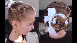 How To Knotted Headband Braid amp Ballet Bun  Pretty Hair is Fun [upl. by Stedt]