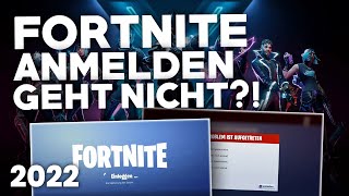 Fortnite ANMELDENANMELDUNG GEHT NICHT  Problemlösung  Deutsch  2024 [upl. by Cosmo]