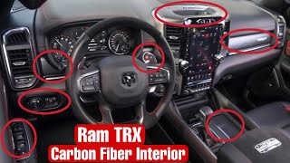 Ram TRX Aftermarket Carbon Fiber Interior [upl. by Leihcar]