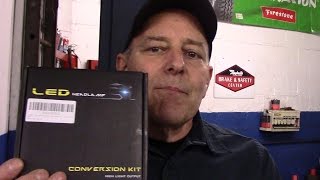 Led Headlight Conversion Kit Review And Installation [upl. by Oj468]