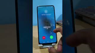 REDMI NOTE 11 Blue incoming calls short videoshort incomingcall [upl. by Nemracledairam]