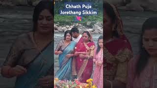 Chhath Puja 2024 Jorethang South Sikkim 💕🙏 love newsong chhathpuja sikkim [upl. by Kramer943]