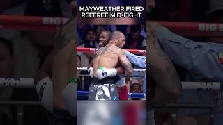 FIRED ON THE SPOT Mayweathers Referee Gets Sacked Mid Fight [upl. by Evin]