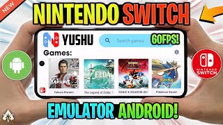 🔥 NYUSHU EMULATOR ANDROID V10  SETUPSETTINGSGAMEPLAY  BEST NINTENDO SWITCH EMULATOR [upl. by Yssirhc366]