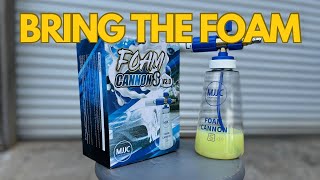 MJJC Foam Cannon S V30 Review [upl. by Rodrique]