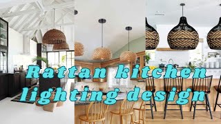 quotTransform Your Kitchen with Rattan Kitchen Light Design Ideasquot [upl. by Saberhagen759]