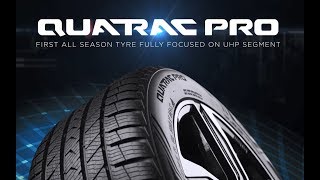 Vredestein Tyres  First All Season Tyre of UHP Segment  Quatrac Pro [upl. by Egoreg]