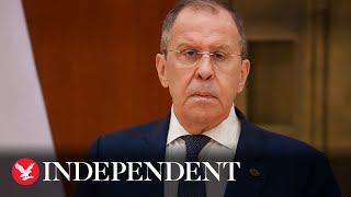 Watch again Russian Foreign Minister Sergei Lavrov speaks at geopolitical conference in India [upl. by Cherida105]