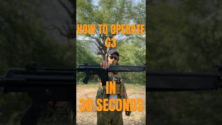 How to Operate G3 in 30 seconds 🇩🇪 German 🗿 CHAD Assault Rifle Thanks toMuhibAfridiWeapons [upl. by Arni]