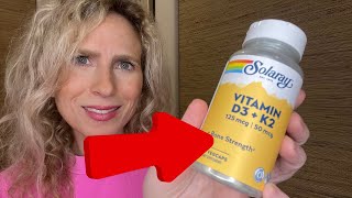 Real Life REVIEW of the Solaray Vitamin D3 and K2 [upl. by Elatnahs]