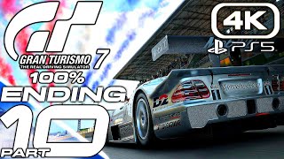 GRAN TURISMO 7 PS5 Gameplay Walkthrough Part 10  ENDING 100 FULL GAME 4K 60FPS No Commentary [upl. by Laney]