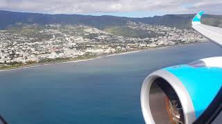 A350900 French bee Landing at Gillot [upl. by Ralph]