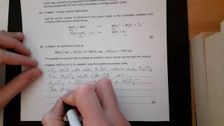 232  Manganate VII redox titrations  part 1 [upl. by Meagher]