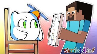 Skribblio but I cant stop drawing Minecraft things  Skribblio Funny Moments [upl. by See993]