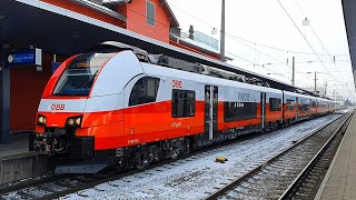 ÖBB 4748 502  S 1 nach Bregenz Hafen  Abfahrt in Dornbirn [upl. by Girish]