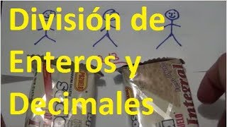 División de enteros y decimales  Curso de Matematica para alumnos de 4to grado [upl. by Anialad]