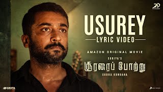 Soorarai Pottru  Usurey Lyric  Suriya Aparna  GV Prakash Kumar  Sudha Kongara [upl. by Ayocat]