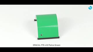 ORACAL 970612 Police Green [upl. by Izy]