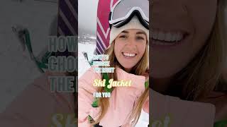 How to choose the right ski jacket for you skiing [upl. by Ecyaj989]