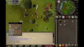 Killing Moss Giants For Money And XP  07scape [upl. by Atiuqehs]