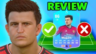 Is 86 POTM Maguire SBC WORTH IT🧐REVIEW  FC 24 Ultimate Team [upl. by Gustavo]