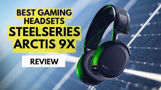 SteelSeries Arctis 9X Gaming Headset Review [upl. by Ecnaralc934]