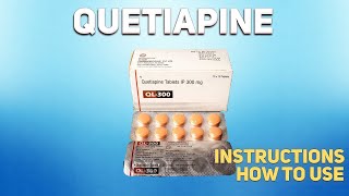 Quetiapine tablets Seroquel how to use Uses Dosage Side Effects Contraindications [upl. by Eelyram]