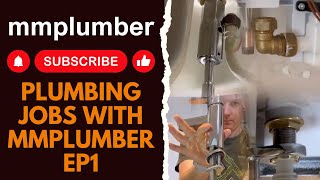 Plumbing jobs with mmplumber ep1 [upl. by Synned570]