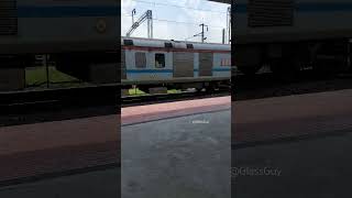 SHANTINIKETAN EXPRESS😱WAP 7🤯🔥 vlog shortsfeed glassguy indianrailways viral reels shorts [upl. by Lawrence]