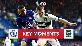 Chelsea v Plymouth Argyle  Key Moments  Fourth Round  Emirates FA Cup 202122 [upl. by Aoht]