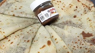 la recette des crêpes inratables seulement avec 2 œufs pour 16 pièce crêpes shoulderfood [upl. by Macintyre]