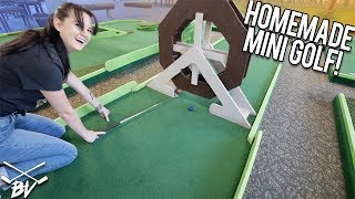 WE FOUND AN AWESOME HOMEMADE MINI GOLF COURSE  Brooks Holt [upl. by Lien347]