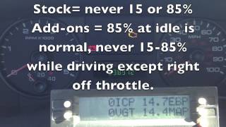 Using a Scan Gauge 11 to verify a P0299 code and sticking turbo on a 60 powerstroke diesel [upl. by Wohlen]