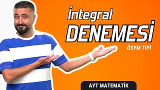 İntegral Denemesi  Rehber Matematik  TYT AYT Denemeleri [upl. by Leund]