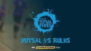 4 Rules of Futsal [upl. by Hammer778]