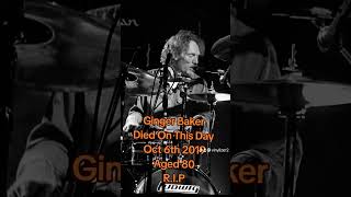 Ginger Baker Died On This Day news [upl. by Tansy228]