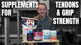 Supplements For Grip  Tendon Strength Training [upl. by Rusert243]