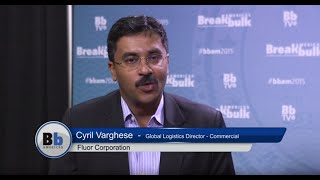 Super Modules with Cyril Varghese from Fluor Corporation  Breakbulk Middle East Preview [upl. by Keisling]