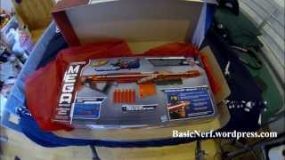 NERF MEGA CENTURION UNBOXINGASSEMBLYFIRING TEST [upl. by Tandie]