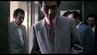 Sonatine Takeshi Kitano 1993 Elevator scene [upl. by Venuti]