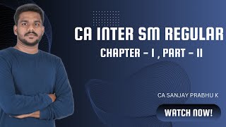 CA INTER  NEW SYLLABUS STRATEGIC MANAGEMENT CHAPTER 1 DAY 1 [upl. by Hoebart]