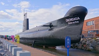 HMSC Onondaga Submarine  Complete tour  PointeauPère  Rimouski  Québec  Canada [upl. by Elijah]