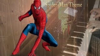 SpiderMan  Main Theme  Piano Solo [upl. by Lak883]