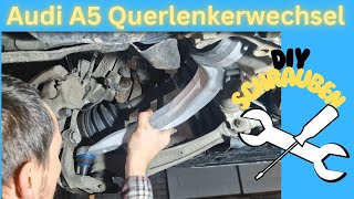 Audi Querlenker vorne unten hinten wechseln [upl. by Eey]