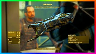 Fallout 4  LEGENDARY Power Armor Location amp Guide  HONOR amp VENGEANCE Power Armor Tutorial [upl. by Aimek]