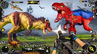 dino hunting games  wild animal hunter 3d Dino Hunting Gameplay [upl. by Aisinoid]