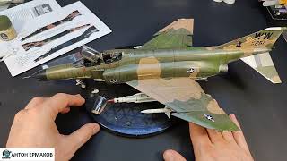 Завершение сборки F4G PHANTOM WILD WEASEL MENG 148 [upl. by Dagna]